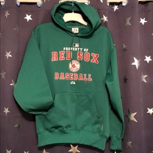 green red sox hoodie